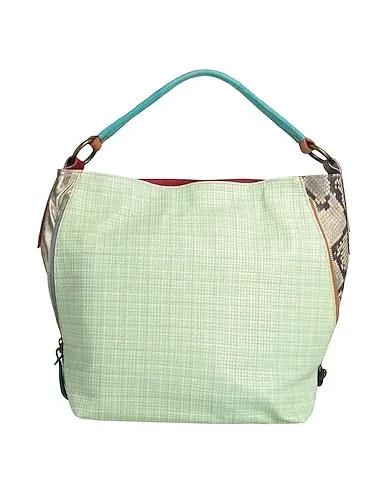 Light green Leather Handbag