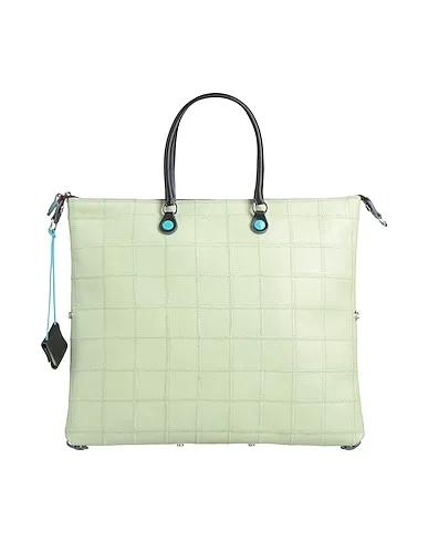 Light green Leather Handbag
