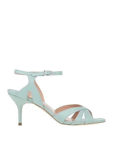Light green Leather Sandals