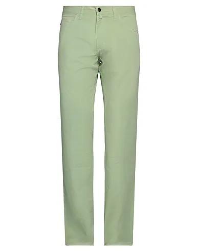 Light green Plain weave 5-pocket