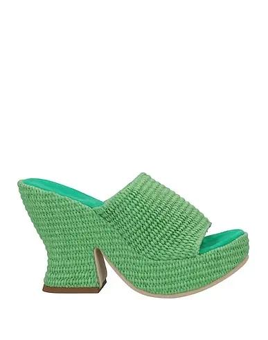 Light green Sandals
