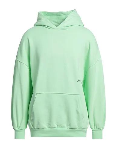 Light green Sweatshirt Hooded sweatshirt