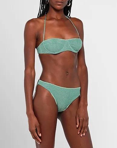 Light green Synthetic fabric Bikini