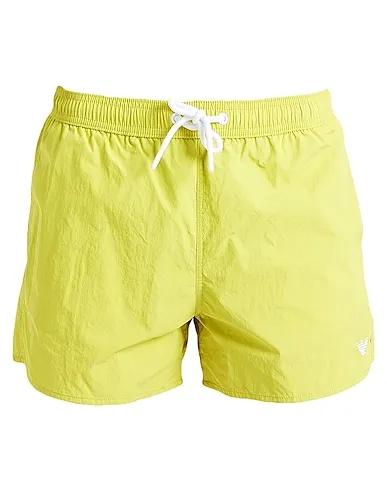 Light green Techno fabric Swim shorts BOXER BEACHWEAR
