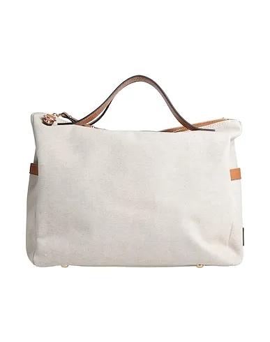 Light grey Canvas Handbag