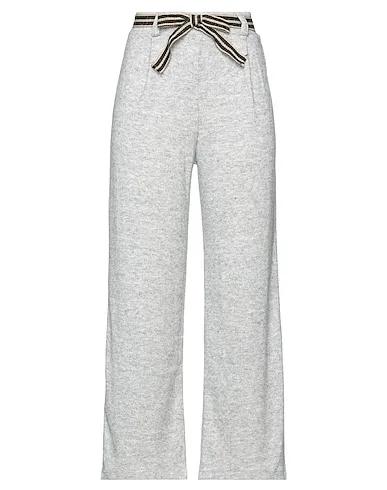 Light grey Chenille Casual pants