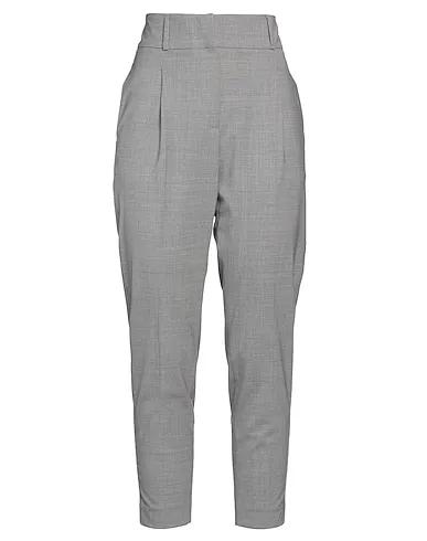 Light grey Cool wool Casual pants