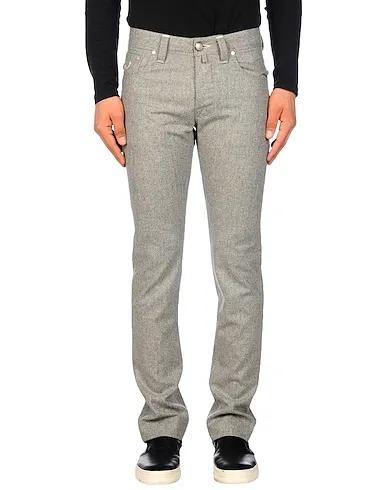 Light grey Flannel 5-pocket