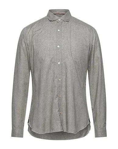 Light grey Flannel Patterned shirt