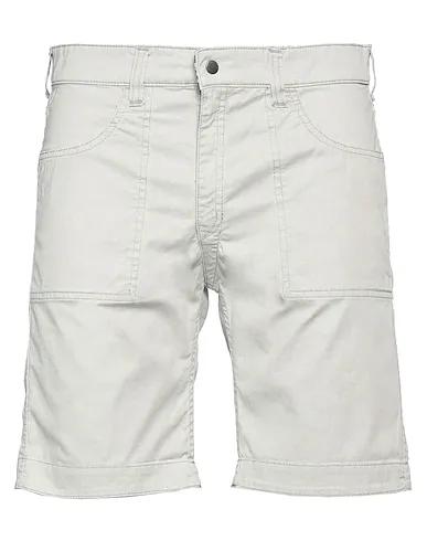 Light grey Gabardine Shorts & Bermuda