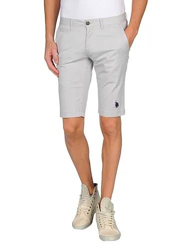 Light grey Gabardine Shorts & Bermuda