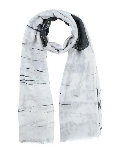 Light grey Gauze Scarves and foulards