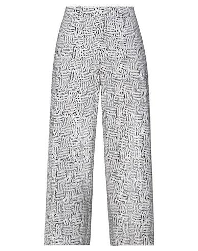 Light grey Jersey Cropped pants & culottes