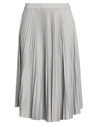 Light grey Jersey Midi skirt