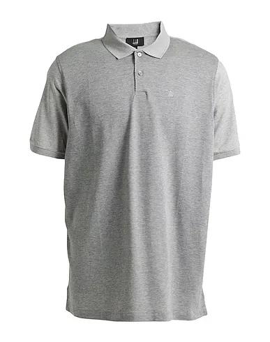 Light grey Jersey Polo shirt