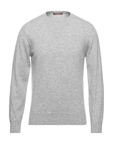 Light grey Knitted Cashmere blend
