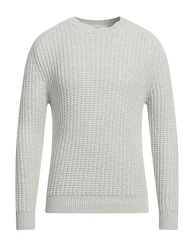 Light grey Knitted Cashmere blend