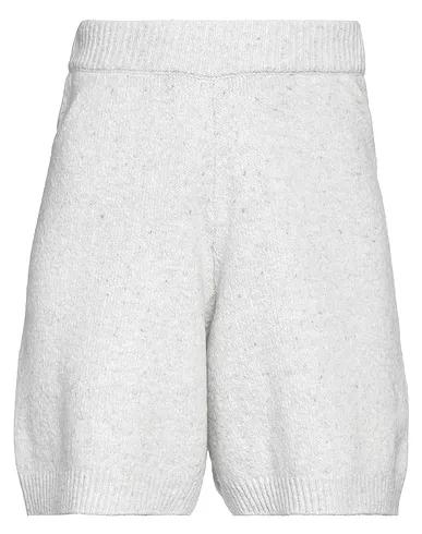 Light grey Knitted Shorts & Bermuda