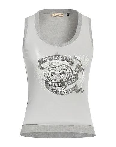Light grey Knitted Tank top