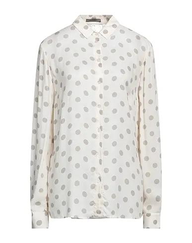 Light grey Lace Lace shirts & blouses