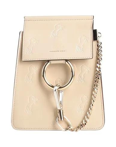 Light grey Leather Handbag