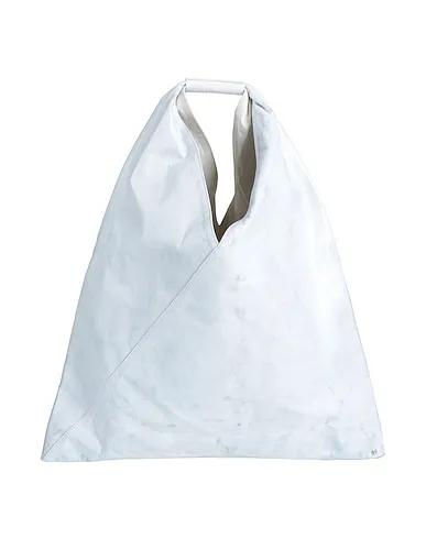 Light grey Leather Handbag