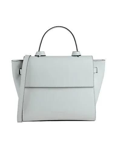 Light grey Leather Handbag