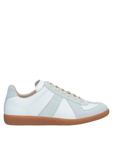 Light grey Leather Sneakers