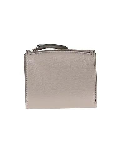 Light grey Leather Wallet