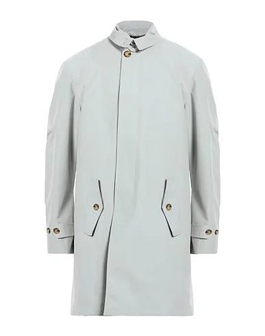 Light grey Plain weave Full-length jacket