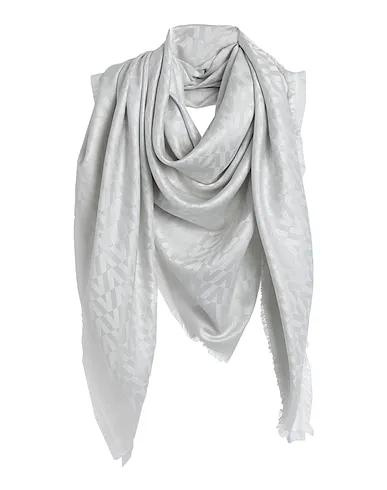 Light grey Satin Scarves and foulards