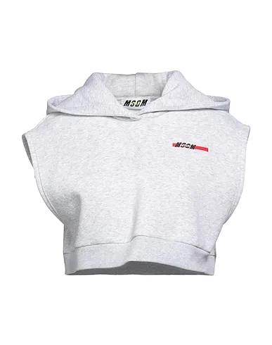 Light grey Sweatshirt Hooded sweatshirt