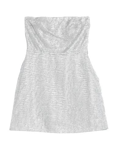 Light grey Tulle Short dress