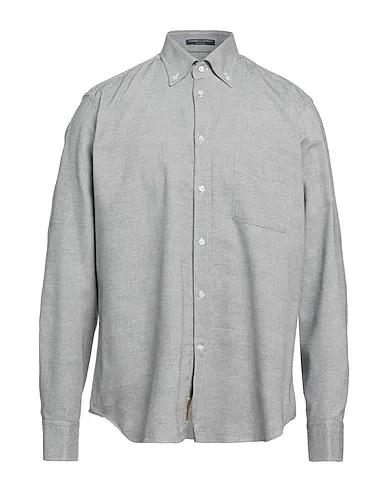 Light grey Tweed Patterned shirt