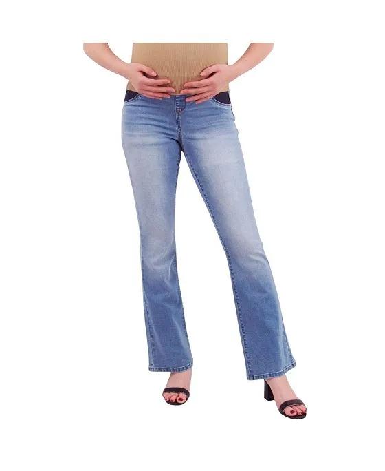 Light Maternity Boot cut Jeans