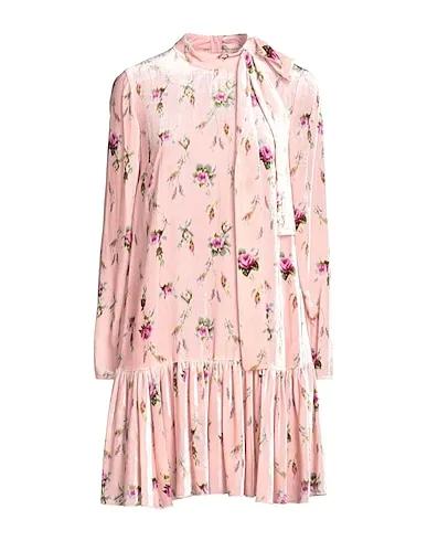Light pink Chenille Short dress