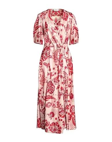 Light pink Cotton twill Long dress