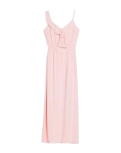 Light pink Crêpe Long dress