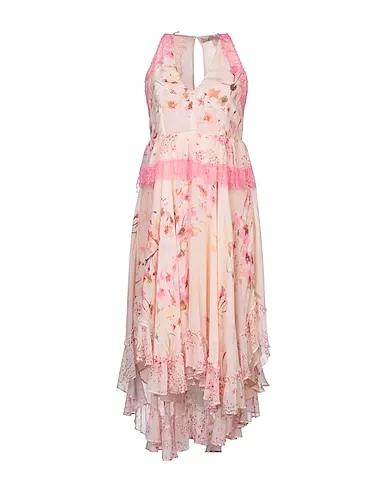 Light pink Crêpe Midi dress