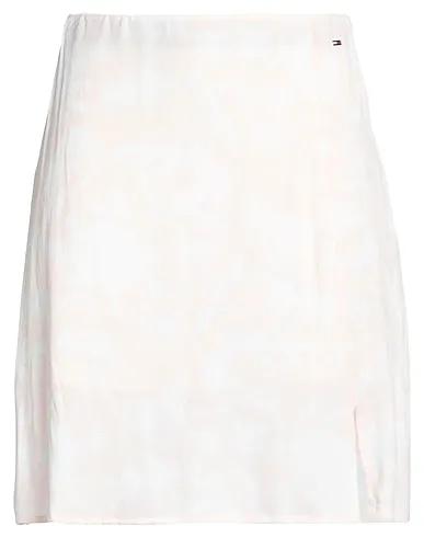 Light pink Crêpe Mini skirt