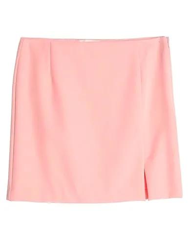 Light pink Crêpe Mini skirt