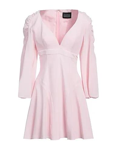 Light pink Crêpe Short dress