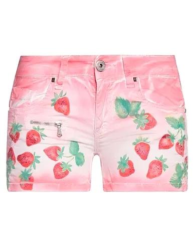 Light pink Gabardine Shorts & Bermuda
