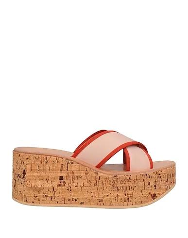Light pink Grosgrain Mules and clogs