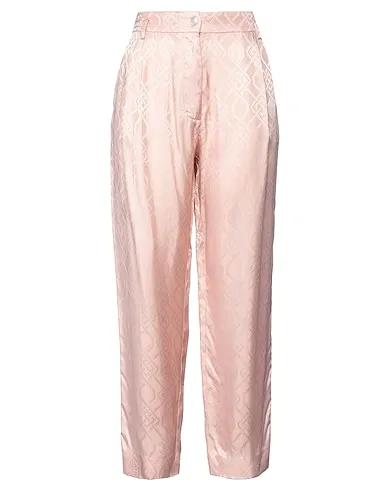 Light pink Jacquard Casual pants