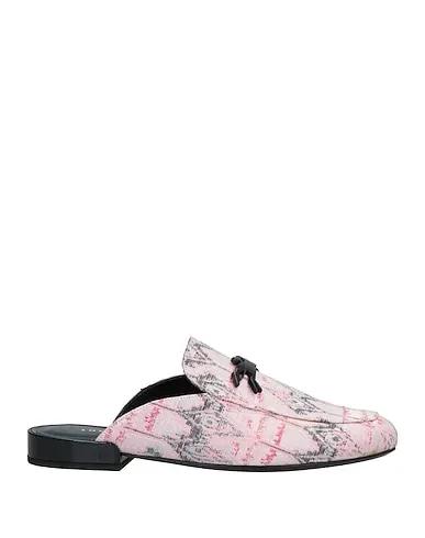 Light pink Jacquard Mules and clogs