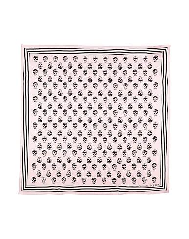 Light pink Jacquard Scarves and foulards