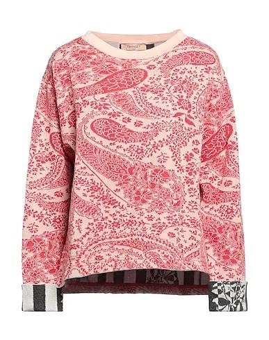 Light pink Jacquard Sweater