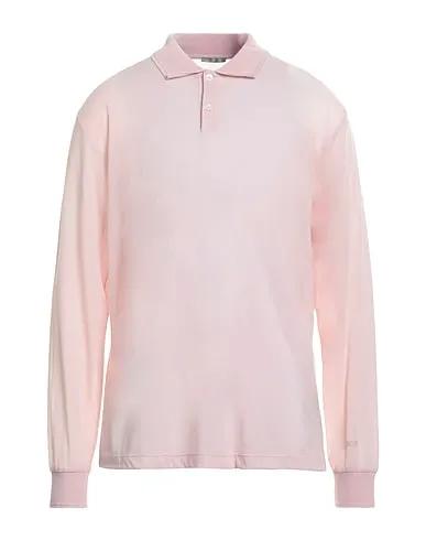 Light pink Jersey Polo shirt