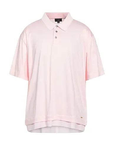 Light pink Jersey Polo shirt